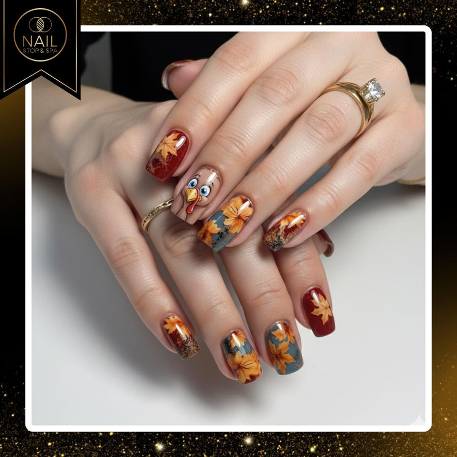 Nail design by Nail Stop & Spa